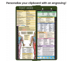 WhiteCoat Clipboard® Vertical - Army Green Occupational Therapy Edition