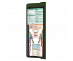 WhiteCoat Clipboard® Vertical - Army Green Occupational Therapy Edition