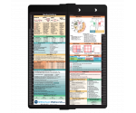 WhiteCoat Clipboard® Vertical - Black Medical Edition