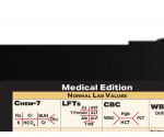 WhiteCoat Clipboard® Vertical - Blackout Medical Edition