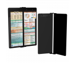 WhiteCoat Clipboard® Vertical - Blackout Medical Edition