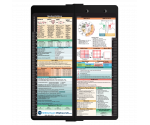 WhiteCoat Clipboard® Vertical - Blackout Medical Edition