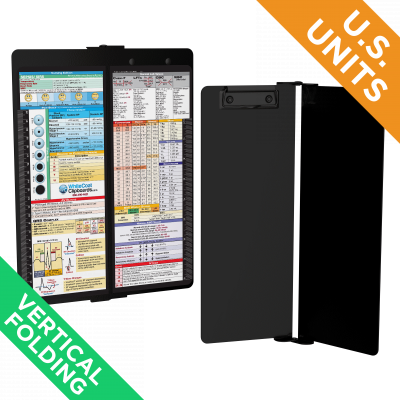 WhiteCoat Clipboard® Vertical - Blackout Nursing Edition