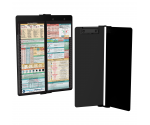 WhiteCoat Clipboard® Vertical - Blackout Nursing Edition