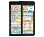 WhiteCoat Clipboard® Vertical - Blackout Nursing Edition