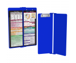 WhiteCoat Clipboard® Vertical - Blue Medical Edition