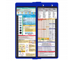 WhiteCoat Clipboard® Vertical - Blue Nursing Edition