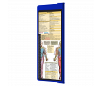 WhiteCoat Clipboard® Vertical - Blue Occupational Therapy Edition