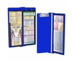 WhiteCoat Clipboard® Vertical - Blue Occupational Therapy Edition
