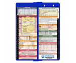 WhiteCoat Clipboard® Vertical - Blue Pediatric Edition