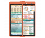 WhiteCoat Clipboard® Vertical - Coral Medical Edition