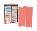 WhiteCoat Clipboard® Vertical - Coral Nursing Edition