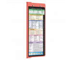 WhiteCoat Clipboard® Vertical - Coral Occupational Therapy Edition