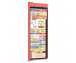 WhiteCoat Clipboard® Vertical - Coral Primary Care Edition
