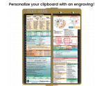 WhiteCoat Clipboard® Vertical - Tactical Brown Medical Edition