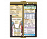 WhiteCoat Clipboard® Vertical - Tactical Brown Occupational Therapy Edition