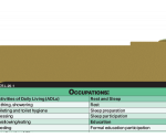 WhiteCoat Clipboard® Vertical - Tactical Brown Occupational Therapy Edition