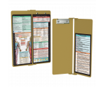 WhiteCoat Clipboard® Vertical - Tactical Brown Occupational Therapy Edition