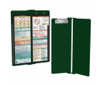 WhiteCoat Clipboard® Vertical - Green Medical Edition