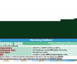 WhiteCoat Clipboard® Vertical - Green Nursing Edition