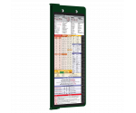 WhiteCoat Clipboard® Vertical - Green Nursing Edition