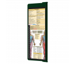 WhiteCoat Clipboard® Vertical - Green Occupational Therapy Edition