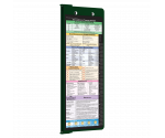 WhiteCoat Clipboard® Vertical - Green Occupational Therapy Edition