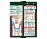 WhiteCoat Clipboard® Vertical - Green Occupational Therapy Edition