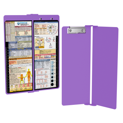 WhiteCoat Clipboard® Vertical - Lilac EMT Edition