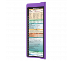 WhiteCoat Clipboard® Vertical - Lilac Medical Edition