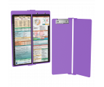 WhiteCoat Clipboard® Vertical - Lilac Medical Edition