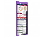WhiteCoat Clipboard® Vertical - Lilac Medical Edition