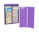 WhiteCoat Clipboard® Vertical - Lilac Nursing Edition