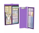 WhiteCoat Clipboard® Vertical - Lilac Occupational Therapy Edition