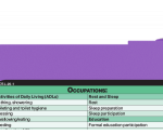 WhiteCoat Clipboard® Vertical - Lilac Occupational Therapy Edition