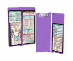 WhiteCoat Clipboard® Vertical - Lilac Occupational Therapy Edition