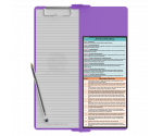 WhiteCoat Clipboard® Vertical - Lilac Occupational Therapy Edition