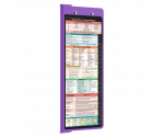 WhiteCoat Clipboard® Vertical - Lilac Occupational Therapy Edition