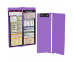 WhiteCoat Clipboard® Vertical - Lilac Pharmacy Edition