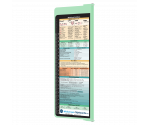 WhiteCoat Clipboard® Vertical - Mint Medical Edition