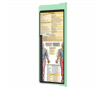 WhiteCoat Clipboard® Vertical - Mint Occupational Therapy Edition
