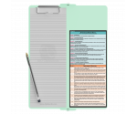 WhiteCoat Clipboard® Vertical - Mint Occupational Therapy Edition