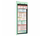 WhiteCoat Clipboard® Vertical - Mint Occupational Therapy Edition