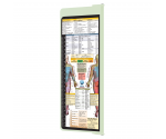 WhiteCoat Clipboard® Vertical - Mint Physical Therapy Edition