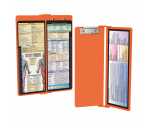 WhiteCoat Clipboard® Vertical - Orange Occupational Therapy Edition