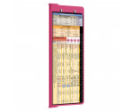 WhiteCoat Clipboard® Vertical - Pink Anesthesia Edition