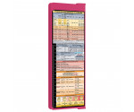 WhiteCoat Clipboard® Vertical - Pink Anesthesia Edition