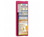WhiteCoat Clipboard® Vertical - Pink EMT Edition
