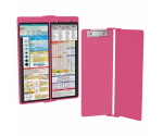 WhiteCoat Clipboard® Vertical - Pink Nursing Edition