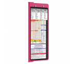 WhiteCoat Clipboard® Vertical - Pink Nursing Edition